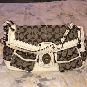 Coach shoulder cargo bag